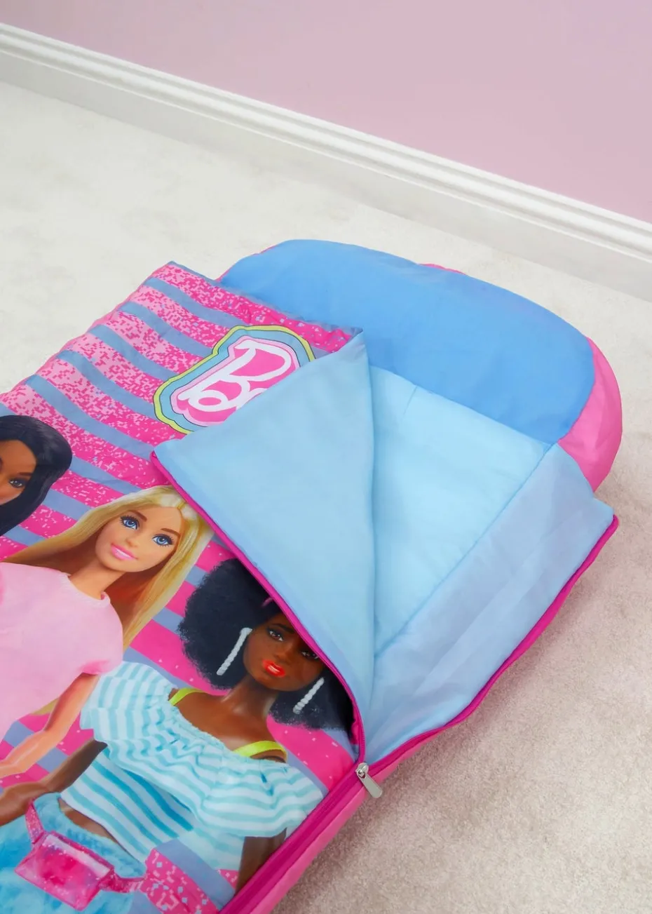 Barbie Inflatable Sleeping Bag Ready Bed