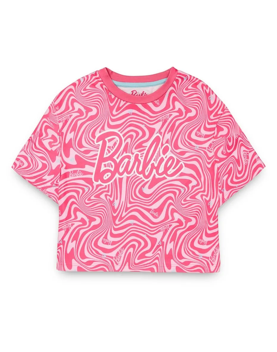 Barbie Kids Pink Shortie Pyjama Set (3-12 Years)