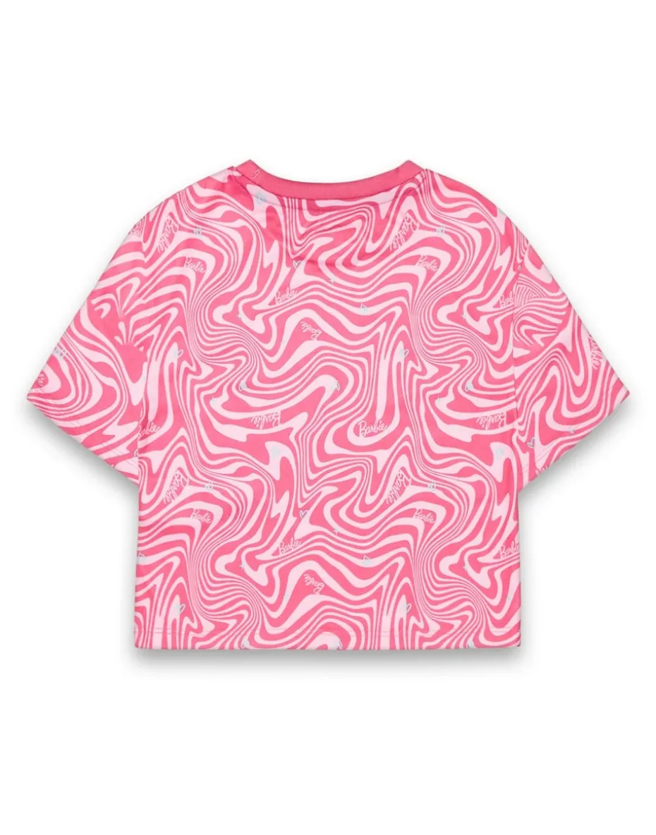 Barbie Kids Pink Shortie Pyjama Set (3-12 Years)