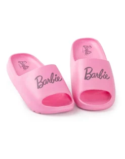 Barbie Kids Pink Sliders (Younger 8-2.5 Older)