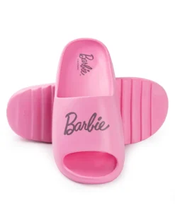 Barbie Kids Pink Sliders (Younger 8-2.5 Older)