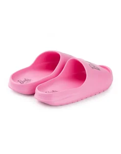 Barbie Kids Pink Sliders (Younger 8-2.5 Older)