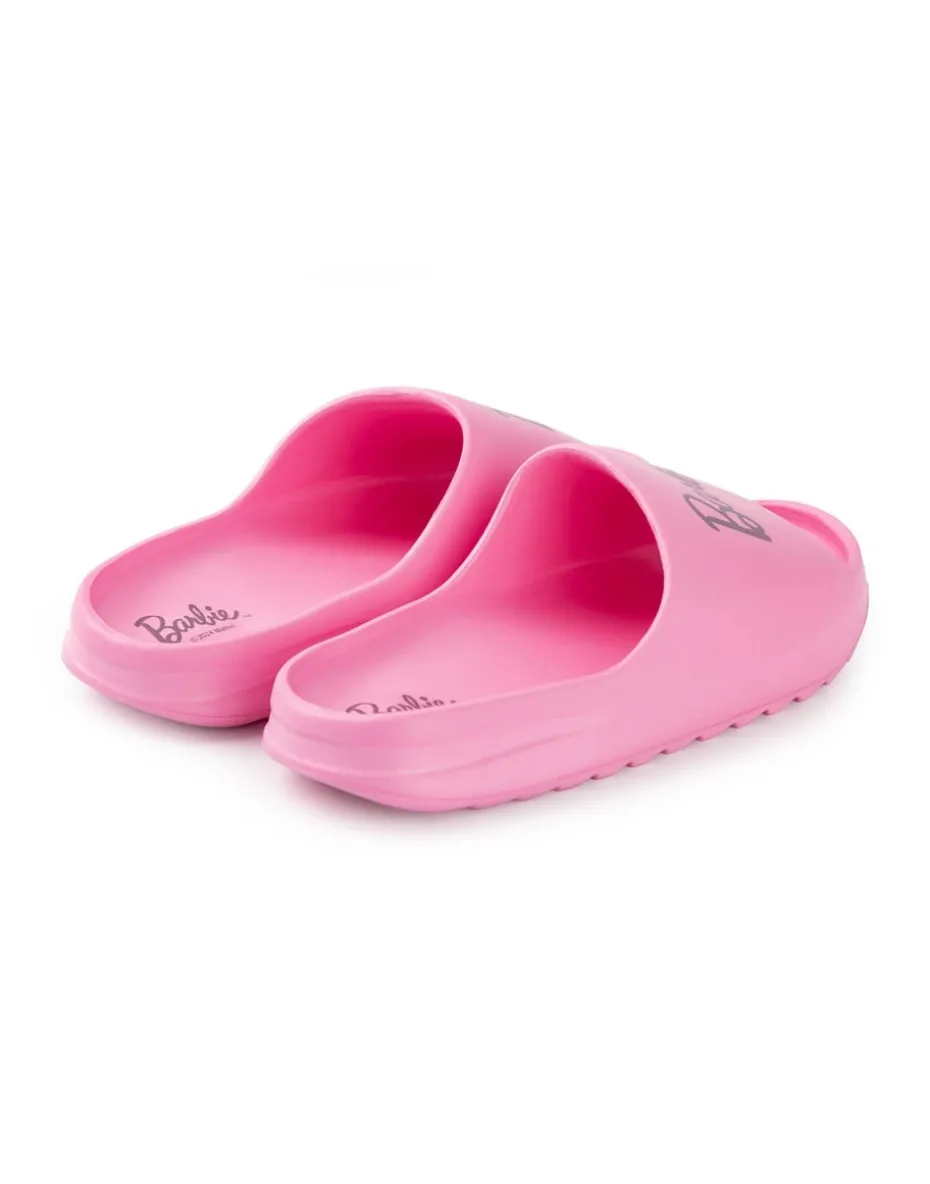 Barbie Kids Pink Sliders (Younger 8-2.5 Older)