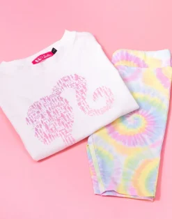 Barbie Kids Tie Dye T-Shirt & Shorts Set (3-10 Years)