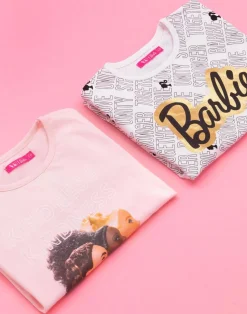 Barbie Kids T-Shirt 2 Pack (3-12 Years)