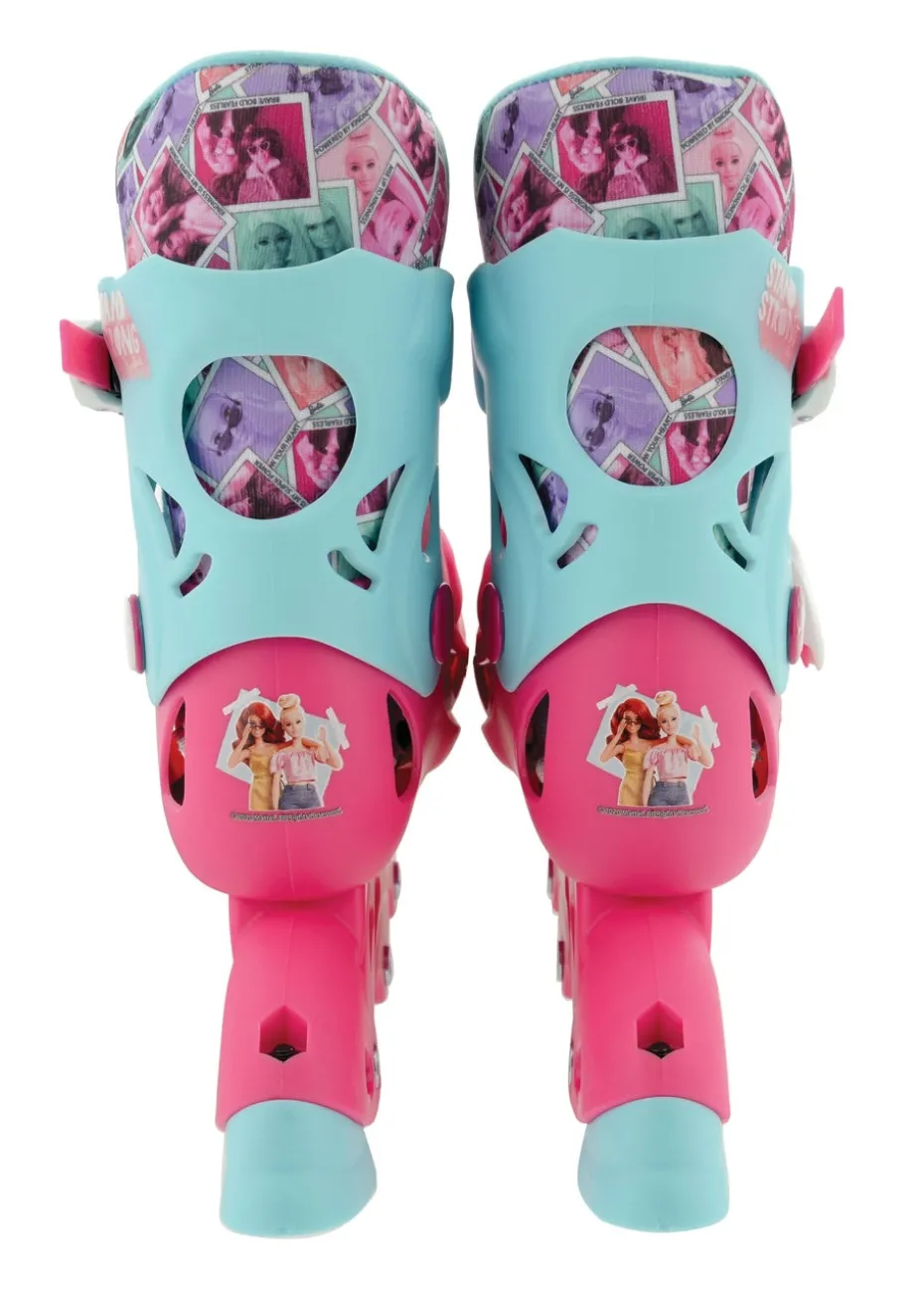 Barbie Multi Colour Adjustable In-line Skates