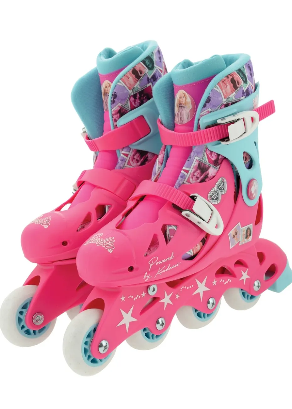 Barbie Multi Colour Adjustable In-line Skates