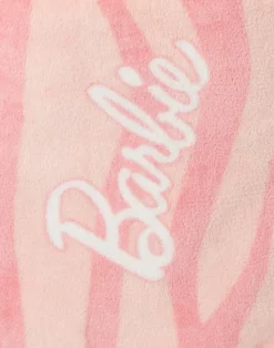 Barbie Pink Hooded Bathrobe