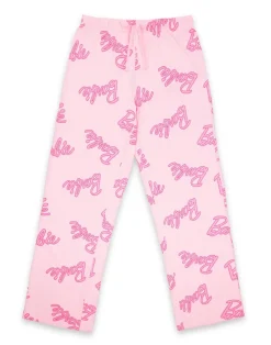 Barbie Pink Logo All Over Print Pyjama Set