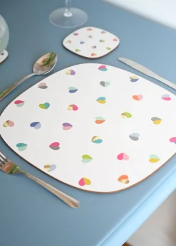 Beau & Elliot Confetti Placemats and Coasters (Set of 4)