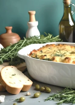 Beau & Elliot Ivory Carnaby Small Porcelain Embossed Oven Dish