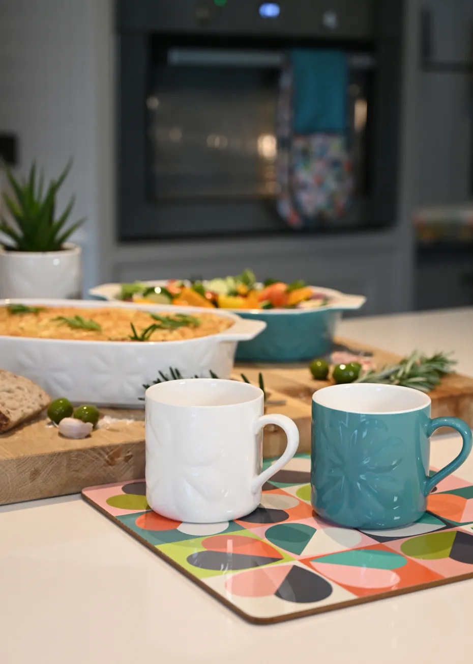 Beau & Elliot Multi Carnaby Placemats Bloom in Box Set of 4