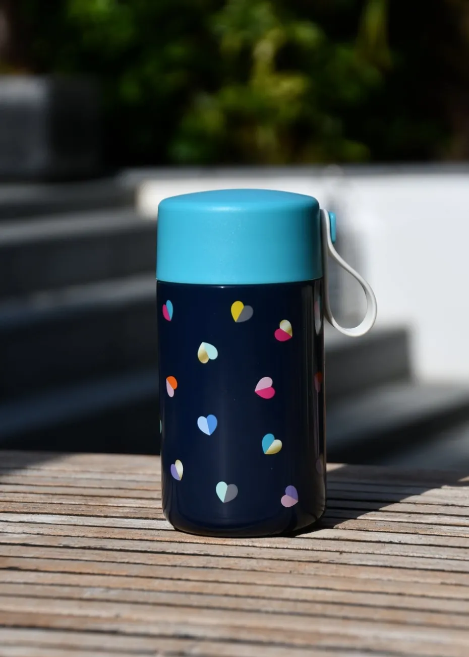 Beau & Elliot Navy Mini Confetti Lunch Food Flask (500ml)