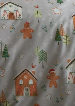 Bedlam Christmas Gingerbread House Duvet Cover Set