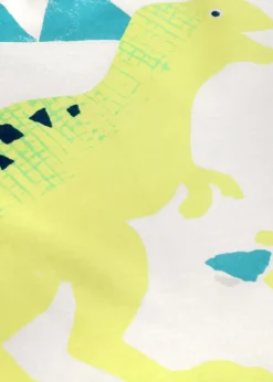 Bedlam Dino Glow in the Dark Multi Duvet Cover Set