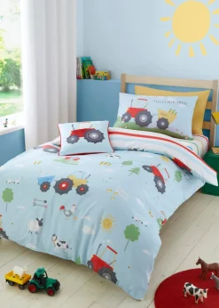 Bedlam Farmyard Friends Blue Duvet Cover Set