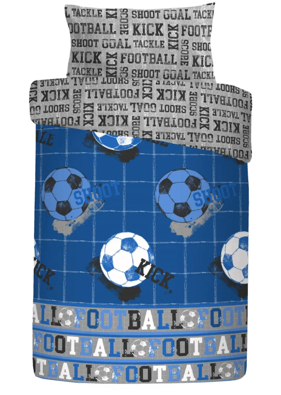 Bedlam Football Blue Duvet Cover Set