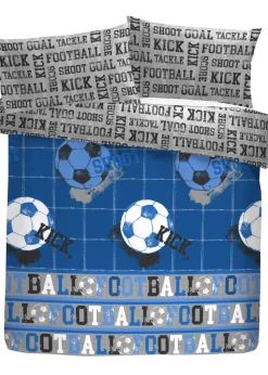 Bedlam Football Blue Duvet Cover Set