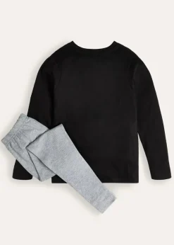 Beetlejuice Black and Grey Pyjama Set