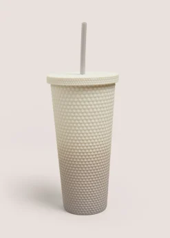 Beige Studded Tumbler