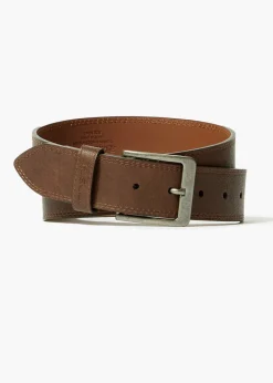 Ben Sherman Brown Bodwitch Leather Belt