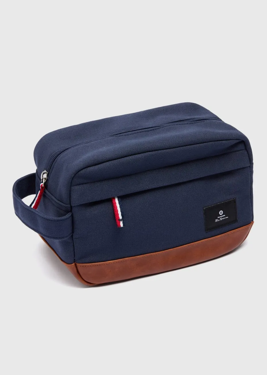 Ben Sherman Navy Wash Bag