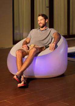 Bestway Inflatable A-Chair LED Air Chair