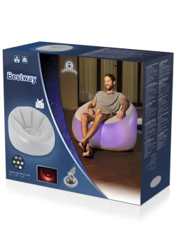 Bestway Inflatable A-Chair LED Air Chair