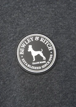 Bewley & Rich Black Brookes Jersey Puffer Jacket