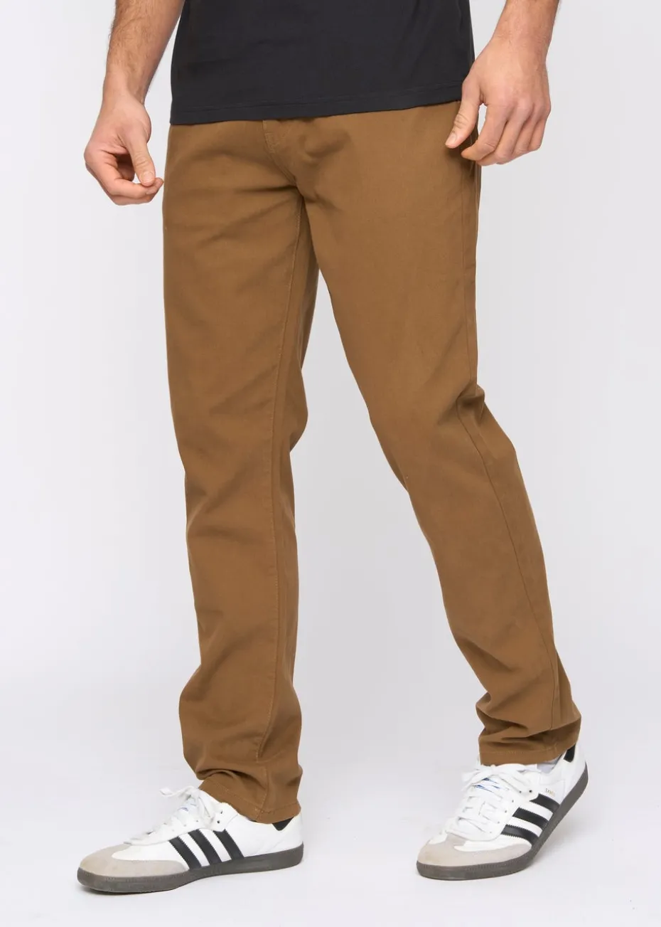 Bewley & Rich Camel Stokland Regular Chinos