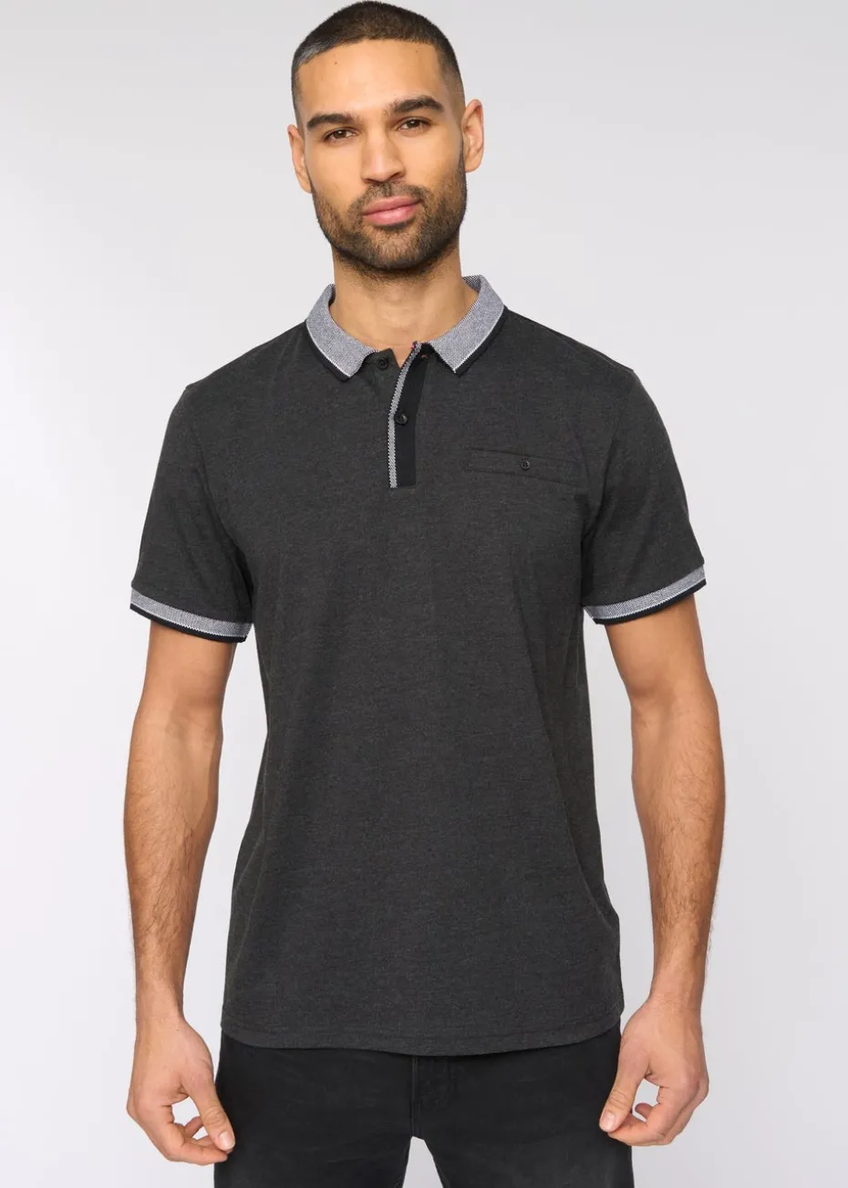 Bewley & Rich Charcoal Marl Eastbrook Polo
