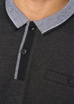 Bewley & Rich Charcoal Marl Eastbrook Polo