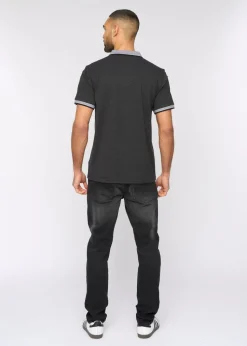 Bewley & Rich Charcoal Marl Eastbrook Polo