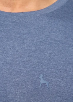 Bewley & Rich Denim Marl Barlowe T-Shirt