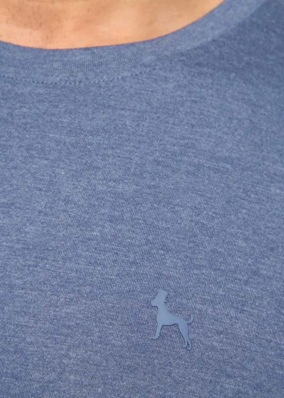 Bewley & Rich Denim Marl Barlowe T-Shirt