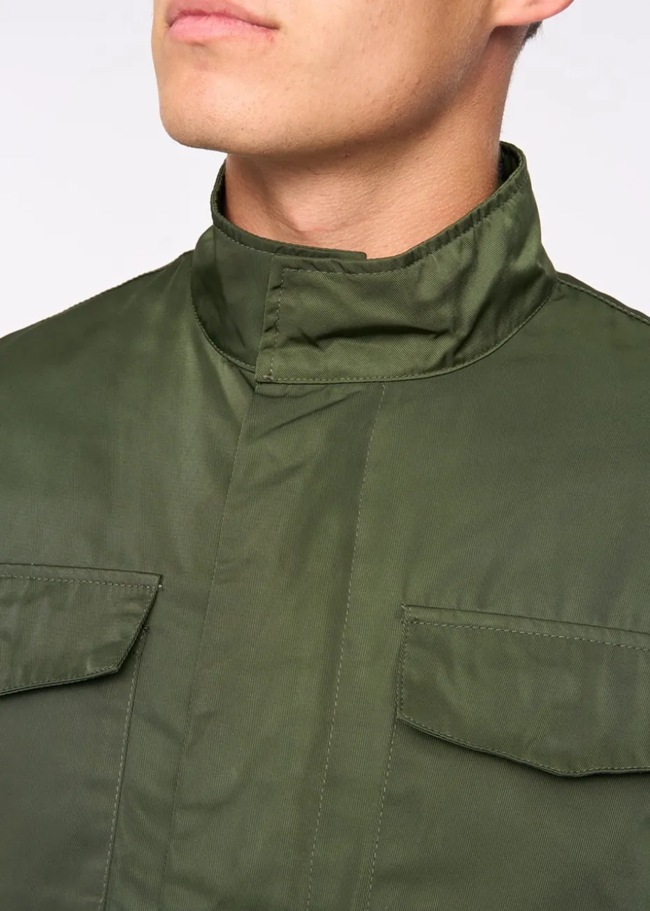 Bewley & Rich Olive Bainbridge Utility Jacket