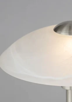 BHS Archie Touch Lamp Satin Nickel (27cm x 20cm)