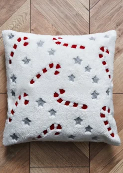 BHS Candy Cane Cushion