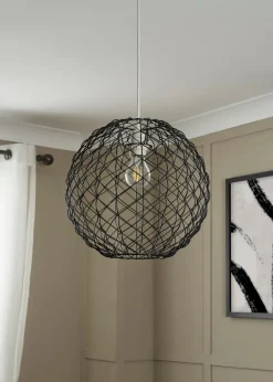 BHS Ecton Wire Ball Easyfit Black (31cm x 34cm)