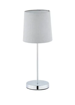 BHS Grey Touch Stick Table Lamp (40cm x 15cm x 15cm)