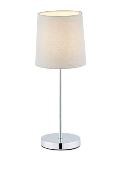 BHS Grey Touch Stick Table Lamp (40cm x 15cm x 15cm)
