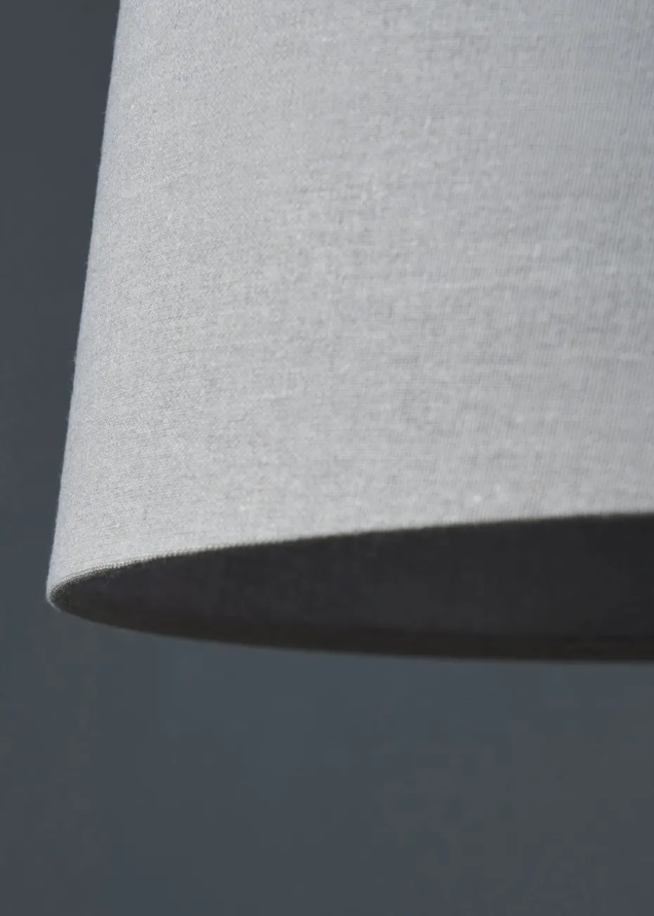 BHS Lang Linen Easyfit Shade Grey (22cm x 30cm)