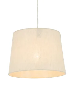 BHS Lang Linen Easyfit Shade Cream (22cm x 30cm)