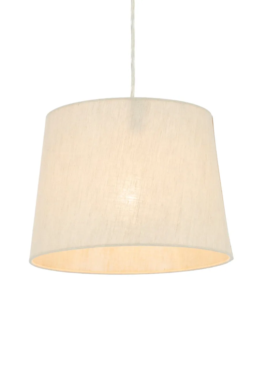 BHS Lang Linen Easyfit Shade Cream (22cm x 30cm)
