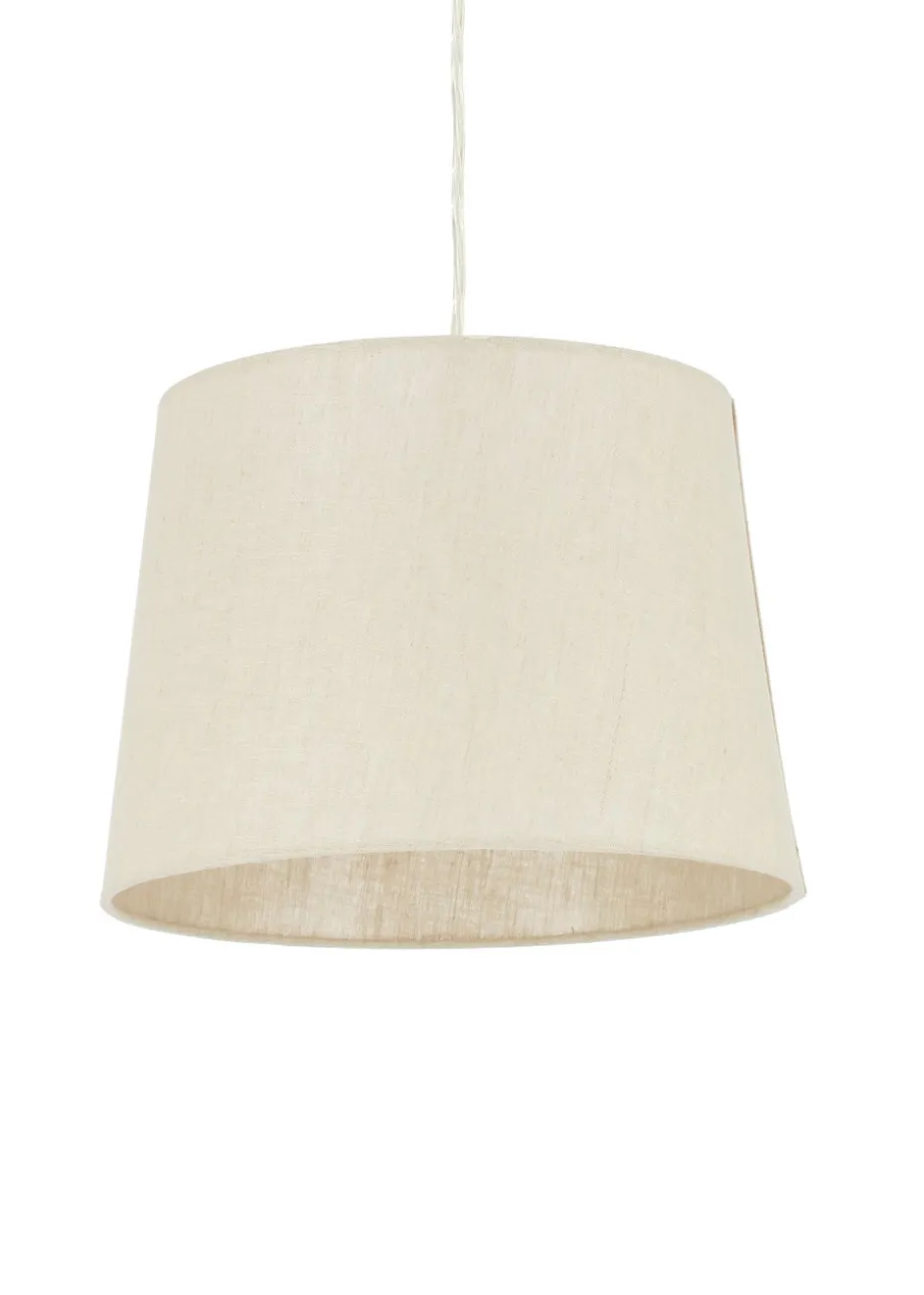 BHS Lang Linen Easyfit Shade Cream (22cm x 30cm)