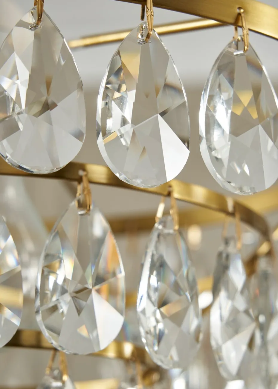 BHS Lighting Elianis Easyfit Brass (21cm x 30cm)