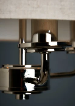 BHS Lighting Harley Ceiling 3 Light Chrome (40-120cm x 45cm)