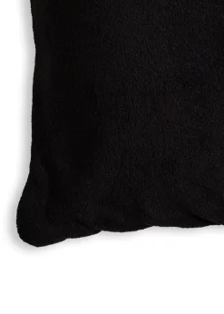BHS Microfleece Black Cushion (59x59cm)