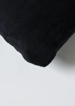 BHS Microfleece Black Cushion (59x59cm)