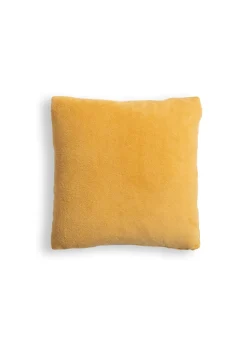 BHS Microfleece Ochre Cushion (45x45cm)